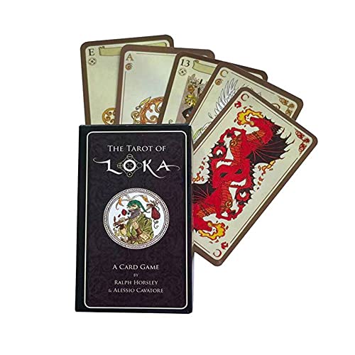 Das Tarot der Loka-Karten,The Tarot of Loka Cards,Tarot Card,Firend Game von LaiCongCard