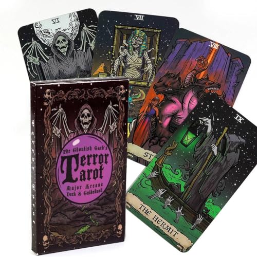 Das Terror Tarot Major Arcana Deck,The Terror Tarot Major Arcana Deck,Tarot card,Firend Game von LaiCongCard