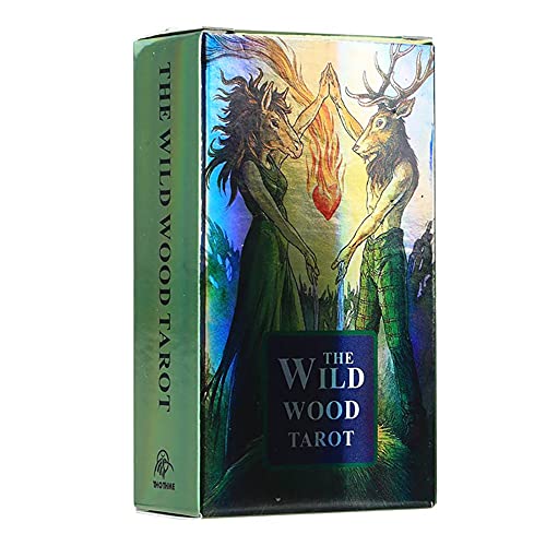 Die Wild Wood Tarot Laserkarten,The Wild Wood Tarot ​​​​Laser Cards,Tarot Card,Firend Game von LaiCongCard