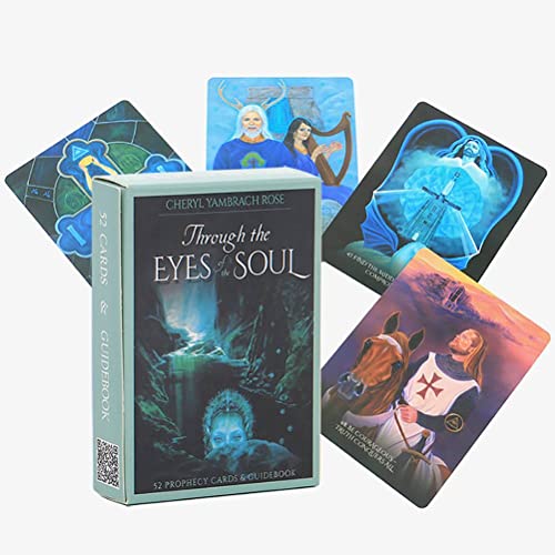 Durch die Augen des Seelen-Tarot,Through The Eyes of The Soul Tarot,Tarot Card,Firend Game von LaiCongCard