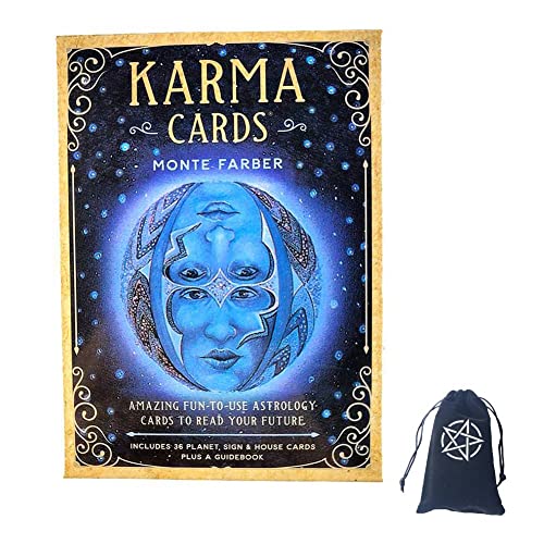 Karmakarten Tarot Orakel,Karma Cards Tarot,with Bag,Firend Game von LaiCongCard