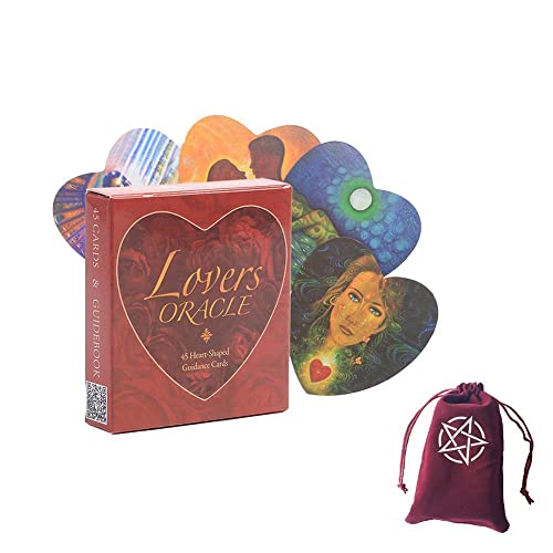 Liebhaber-Orakel-Tarot,Lovers Oracle Tarot,with Bag,Firend Game von LaiCongCard