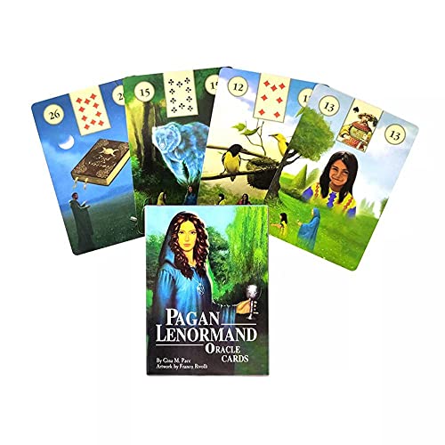 Pagan Lenormand Orakelkarten,Pagan Lenormand Oracle Cards,Tarot Card,Firend Game von LaiCongCard