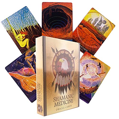 Schamanische Medizin Orakelkarten,Shamanic Medicine ​​Oracle Cards,Tarot Card,Firend Game von LaiCongCard