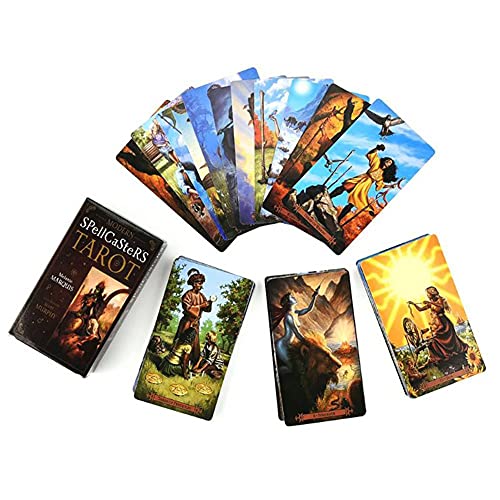 Tarotkarten des modernen Zauberkundigen,Modern Spellcaster's Tarot Cards,Tarot Card,Firend Game von LaiCongCard