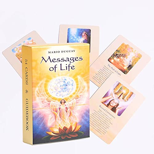 Tarotkarten mit der Botschaft des Lebens,Message of Life Tarot Cards,Tarot Card,Firend Game von LaiCongCard