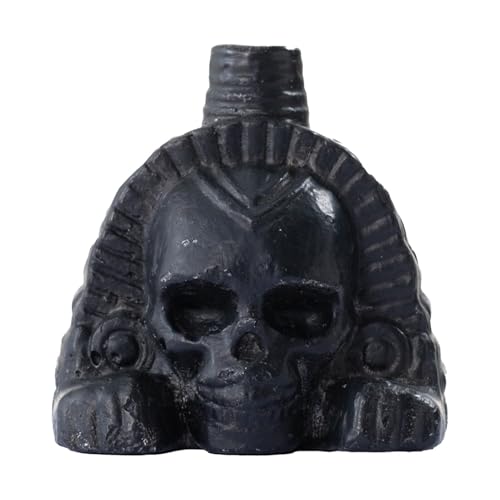 Lainiaoly Aztec Death Whistle, Schädelkopfspielzeug, Seltsamer Klang Schreien Schädelkopfstatue, Schreiende Aztekische Todespfeife, Heimtischdekoration Für Weihnachten, Halloween von Lainiaoly