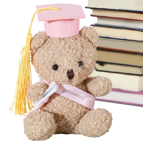 Lainiaoly Bär Graduation Gift, 13cm -Bären -Stofftier Mit Diplom - Abschluss -Souvenir, Schöne Absolventen Glückwunschgeschenk Für Sie, Weiche Flauschige Tierdesktop -Ornament Für Schule Lainiaoly Bär Graduation Gift, 13cm -Bären -Stofftier Mit Diplom - Abschluss -Souvenir, Schöne Absolventen Glückwunschgeschenk Für Sie, Weiche Flauschige Tierdesktop -Ornament Für Schule von Lainiaoly