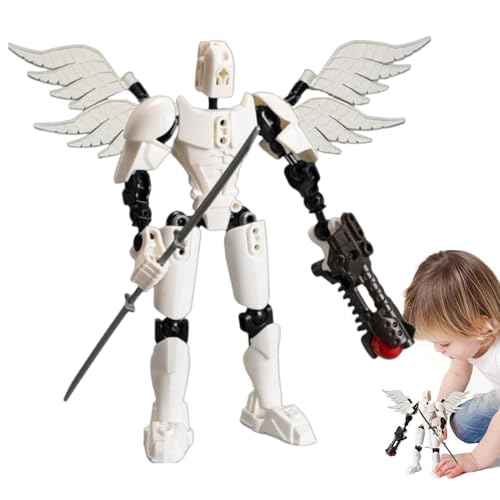 Lainiaoly Roboter-Actionfiguren,Mehrgelenk-Actionfiguren,Mehrgelenkiger beweglicher Roboter | Spielfiguren & Spielsets Robuste kreative Actionfiguren für Kinder von Lainiaoly