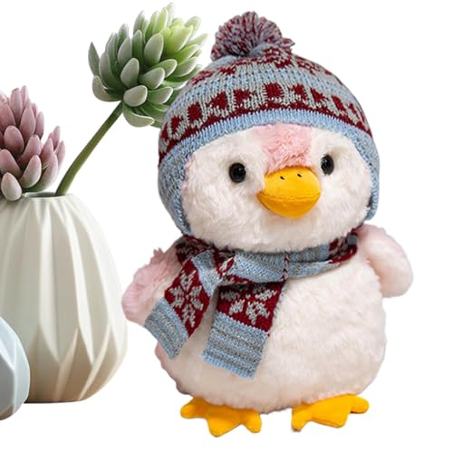 Lainiaoly Snowflake Pinguin Plüschspielzeug, Tierisches Plüsch -Wurfkissen, Süßes Pinguin -gefülltes Tier, Für Couch, Auto, Bett, Schlafzimmer, Wohnzimmer, Kinderzimmer von Lainiaoly