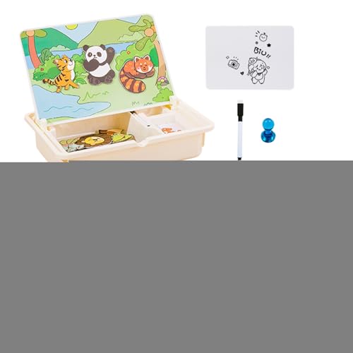 Magnetisches Spielzeug - Zuordnungsspiel Lernspielzeug - Kreative Reisespiele Mit Tragecase Für Kinder Ab 3 Mädchen Zuhause Kindergarten Spiel Magnetisches Spielzeug - Zuordnungsspiel Lernspielzeug - Kreative Reisespiele Mit Tragecase Für Kinder Ab 3 Mädchen Zuhause Kindergarten Spiel von Lainiaoly
