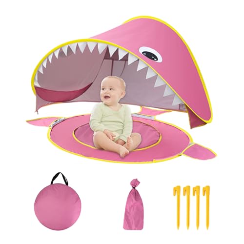 Lainiaoly Outdoor -Zelt für Kinder, Spielhauszelt - Cartoon Sun Shade Tent,UV-Schutz wasserdicht mit integriertem kleinem Pool, Faltbarer tragbarer Sonnenschutz für das Campingfischen in der Familie Lainiaoly Outdoor -Zelt für Kinder, Spielhauszelt - Cartoon Sun Shade Tent,UV-Schutz wasserdicht mit integriertem kleinem Pool, Faltbarer tragbarer Sonnenschutz für das Campingfischen in der Familie von Lainiaoly