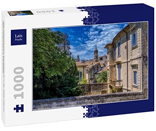 Lais Puzzle Alte mittelalterliche Steingebäude in der Stadt Uzes im Departement Gard in Frankreich 1000 Teile von Lais Puzzle