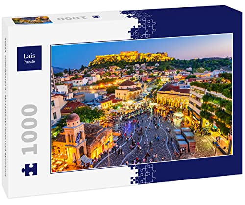 Lais Puzzle Athen, Griechenland - Monastiraki-Platz und Akropolis 1000 Teile von Lais Puzzle