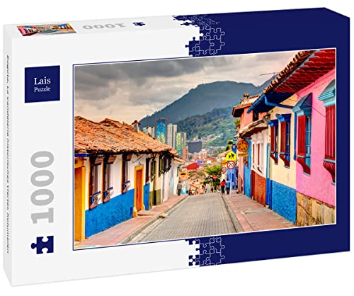 Lais Puzzle Bogota, La Candelaria historisches Viertel, Kolumbien 1000 Teile von Lais Puzzle