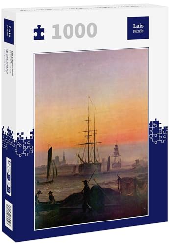 Lais Puzzle Caspar David Friedrich - Schiffe im Hafen von Greifswald 1000 Teile von Lais Puzzle