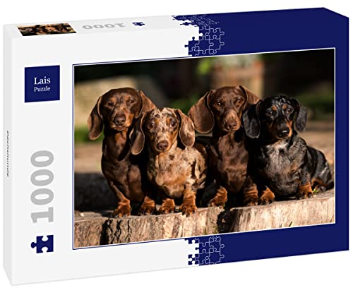 Lais Puzzle Dachshunde 1000 Teile von Lais Puzzle