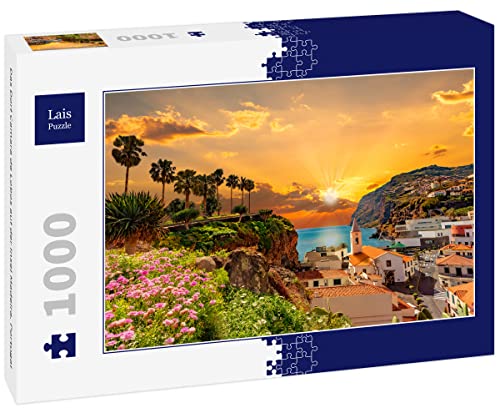 Lais Puzzle Das Dorf Camara de Lobos auf der Insel Madeira, Portugal 1000 Teile von Lais Puzzle