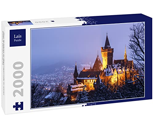 Lais Puzzle Das Schloss in Wernigerode in Einer kalten Winternacht 2000 Teile Lais Puzzle Das Schloss in Wernigerode in Einer kalten Winternacht 2000 Teile von Lais Puzzle