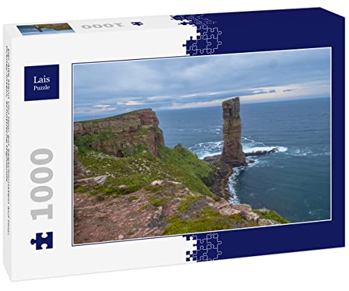 Lais Puzzle Der Alte Mann von Hoy, EIN Seeschornstein auf Hoy, Orkney-Inseln, Schottische Highlands 1000 Teile von Lais Puzzle