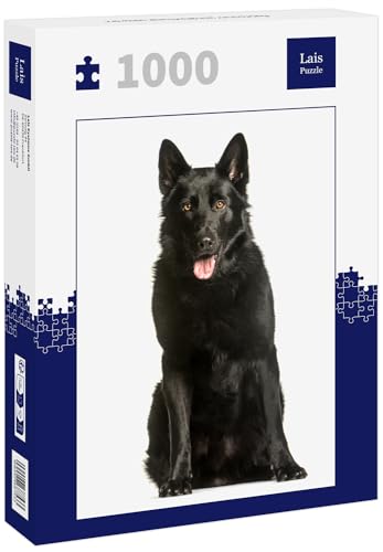 Lais Puzzle Deutscher Schäferhund schwarz 1000 Teile von Lais Puzzle