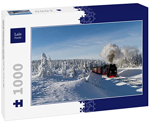 Lais Puzzle Die Brockenbahn mit der Lok 99 7241-5 der Harzer-Schmalspurbahne 1000 Teile von Lais Puzzle