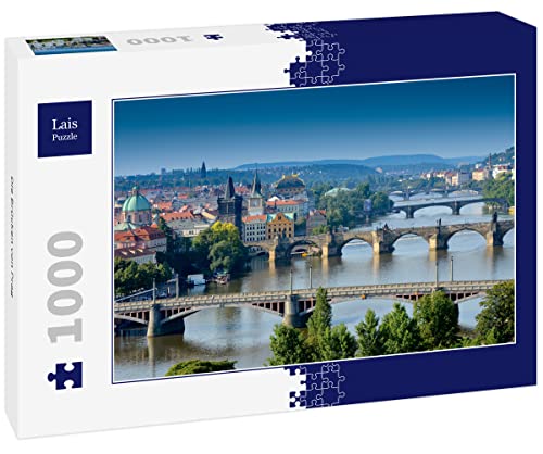 Lais Puzzle Die Brücken von Prag 1000 Teile von Lais Puzzle