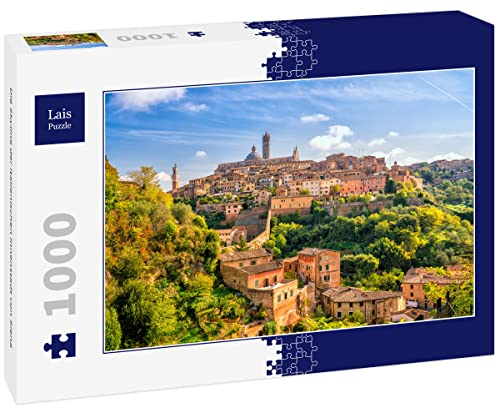 Lais Puzzle Die Skyline der italienischen Innenstadt von Siena 1000 Teile von Lais Puzzle