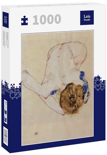 Lais Puzzle Egon Schiele - Nach vorn gebeugter weiblicher Akt 1000 Teile von Lais Puzzle