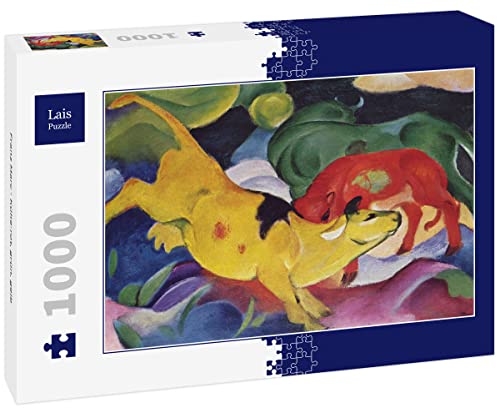 Lais Puzzle Franz Marc - Kühe-rot, grün, gelb 1000 Teile von Lais Puzzle