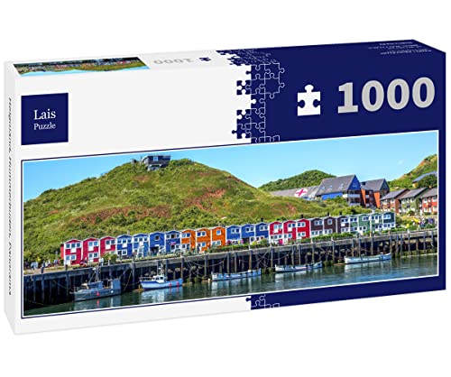 Lais Puzzle Helgoland, Hummerbuden, Panorama 1000 Teile von Lais Puzzle