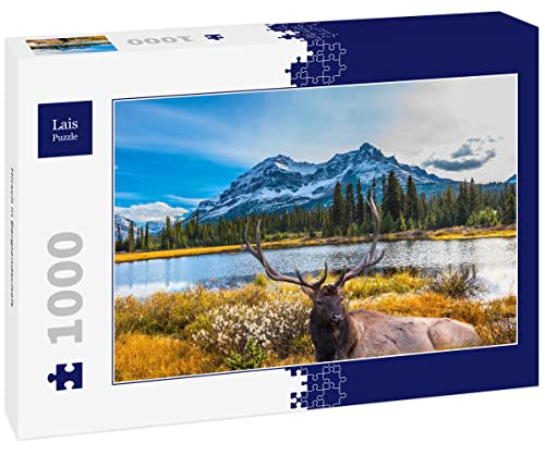 Lais Puzzle Hirsch in Berglandschaft 1000 Teile von Lais Puzzle