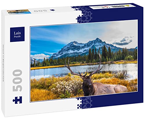 Lais Puzzle Hirsch in Berglandschaft 500 Teile von Lais Puzzle