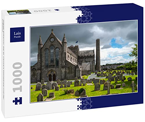 Lais Puzzle Irland, Kilkenny, die St. Canice's Kathedrale und der Friedhof 1000 Teile von Lais Puzzle