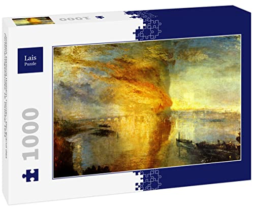 Lais Puzzle Joseph Mallord William Turner - Der Brand des Parlamentsgebäudes, 16. Oktober 1834 1000 Teile von Lais Puzzle