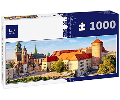 Lais Puzzle Krakau - Schloss Wawel bei Tag, Panorama 1000 Teile von Lais Puzzle