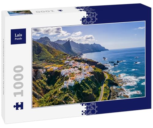 Lais Puzzle Landschaft mit Küstenort Teneriffa 1000 Teile von Lais Puzzle