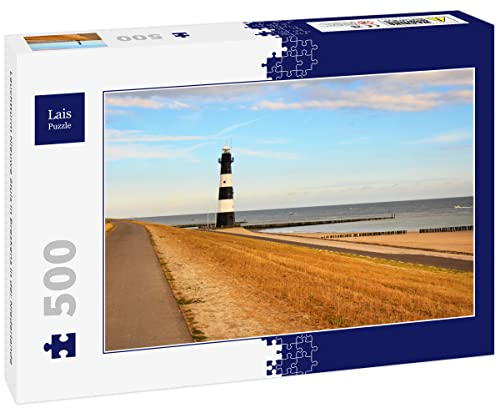 Lais Puzzle Leuchtturm Nieuwe Sluis in Breskens in der Niederlande 500 Teile von Lais Puzzle