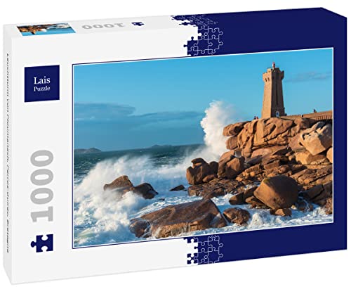 Lais Puzzle Leuchtturm von Ploumanach, Perros-Guirec, Bretagne 1000 Teile von Lais Puzzle