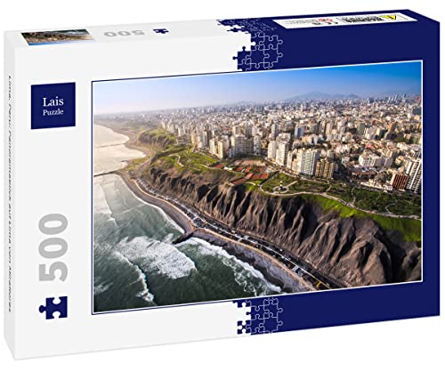 Lais Puzzle Lima, Peru: Panoramablick auf Lima von Miraflores 500 Teile von Lais Puzzle