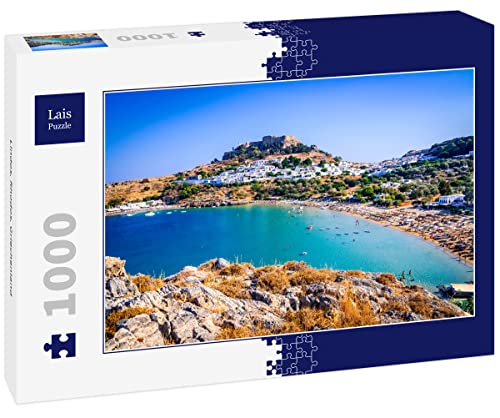 Lais Puzzle Lindos, Rhodos, Griechenland 1000 Teile von Lais Puzzle