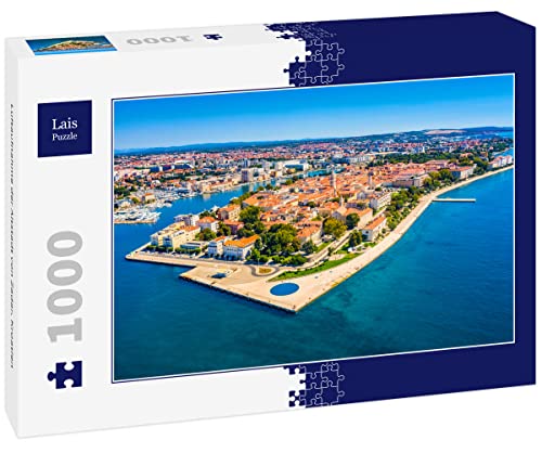 Lais Puzzle Luftaufnahme der Altstadt von Zadar, Kroatien 1000 Teile von Lais Puzzle