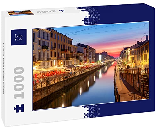 Lais Puzzle Mailand. Kanal Naviglio Grande 1000 Teile von Lais Puzzle