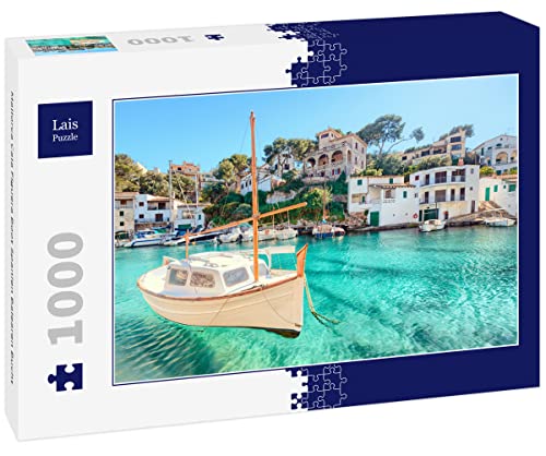 Lais Puzzle Mallorca Cala Figuera Boot Spanien Balearen Bucht 1000 Teile von Lais Puzzle