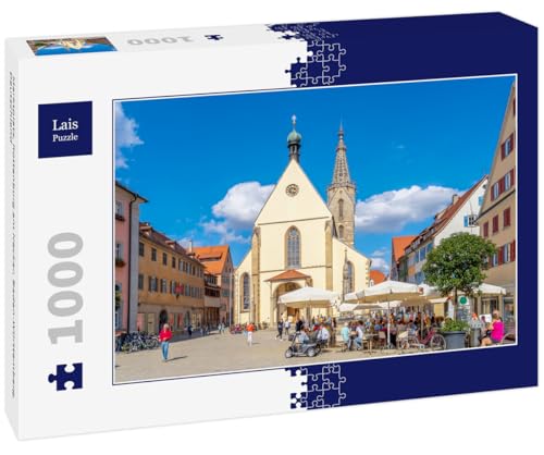 Lais Puzzle Marktplatz, Rottenburg am Neckar, Baden-Württemberg, Deutschland 1000 Teile von Lais Puzzle