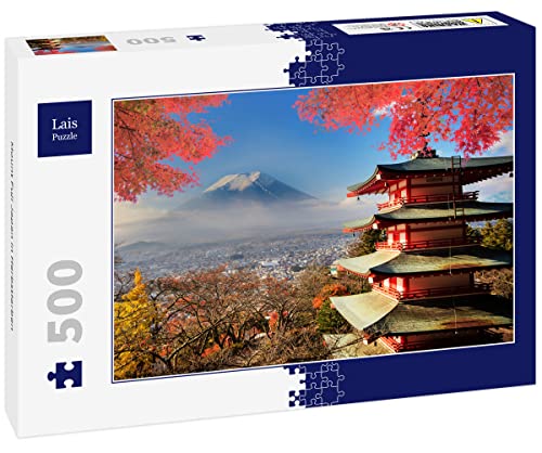 Lais Puzzle Mount Fuji Japan in Herbstfarben 500 Teile von Lais Puzzle