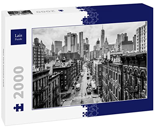 Lais Puzzle New York schwarz weiß 2000 Teile von Lais Puzzle