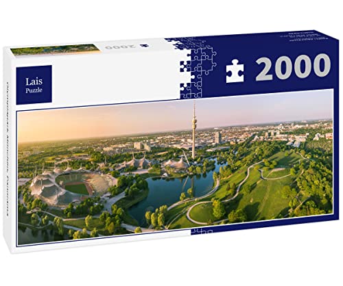 Lais Puzzle Olympiapark München, Panorama 2000 Teile Panorama von Lais Puzzle