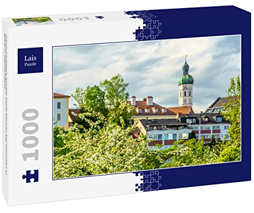 Lais Puzzle Panoramablick auf die Stadt Dachau bei München in Bayern, Deutschland 1000 Teile von Lais Puzzle