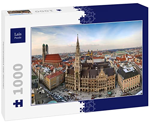 Lais Puzzle Panoramablick über München 1000 Teile von Lais Puzzle